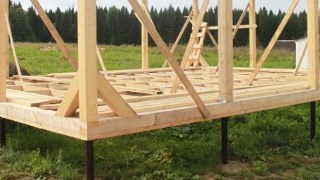 Сарай на винтовых сваях или хозблок на сваях Рязань цена от 2567 руб. / шт.