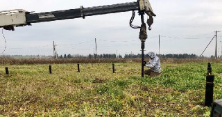 Установка винтовых свай Рязань цена от 3143 руб.